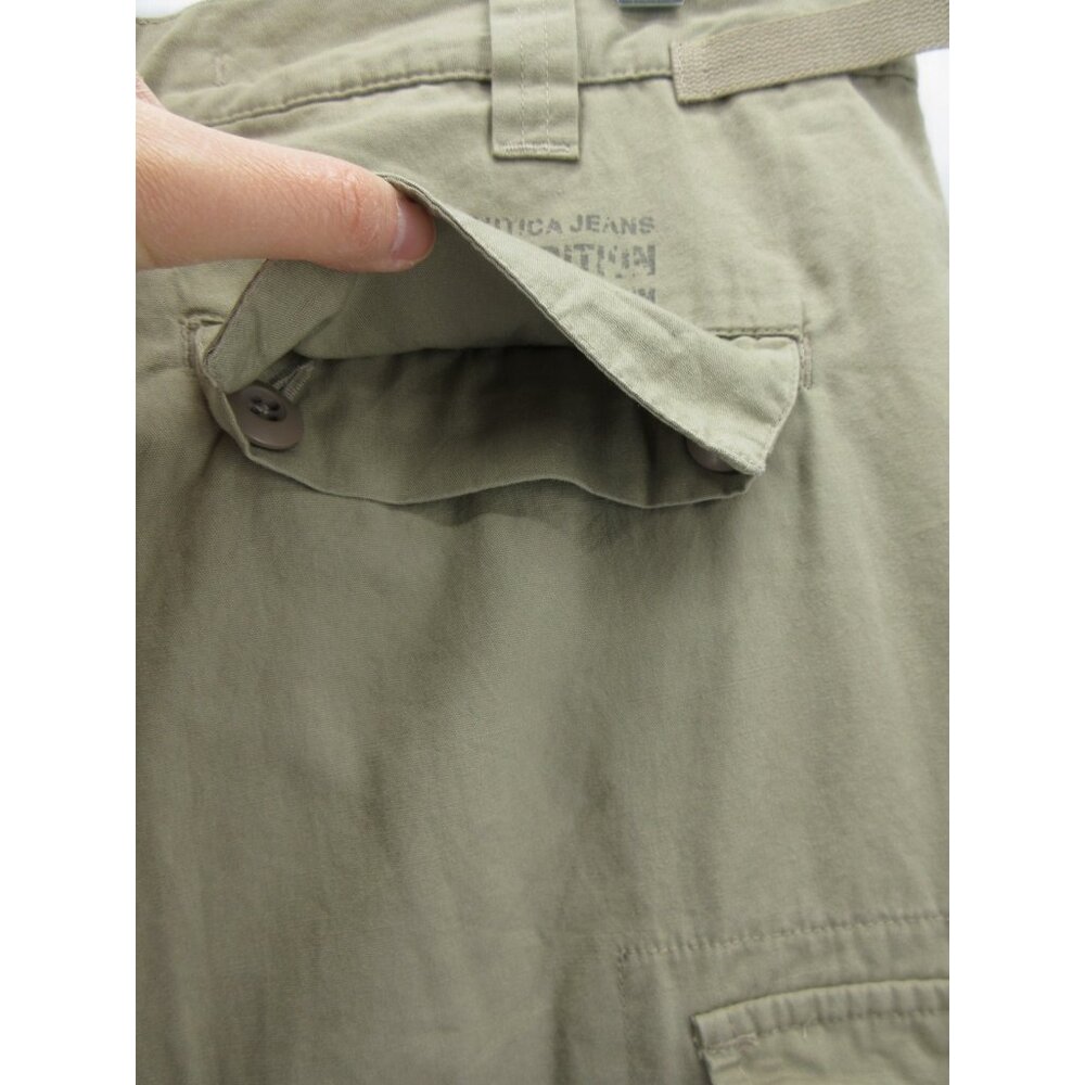 VGT Nautica Pants Medium Expedition Cargo Baggy Skater Side Tabs NEW - Picture 12 of 14